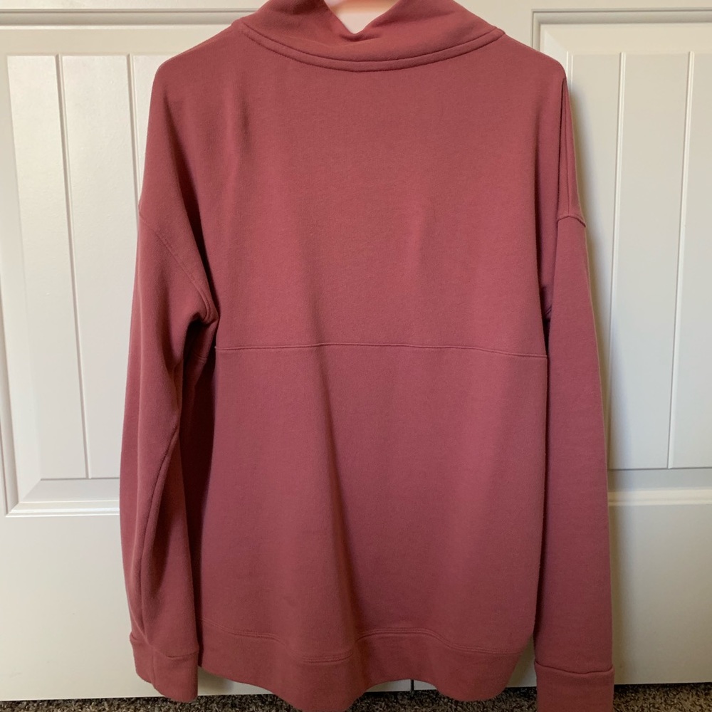 Pink Half Zip Pullover - image 2